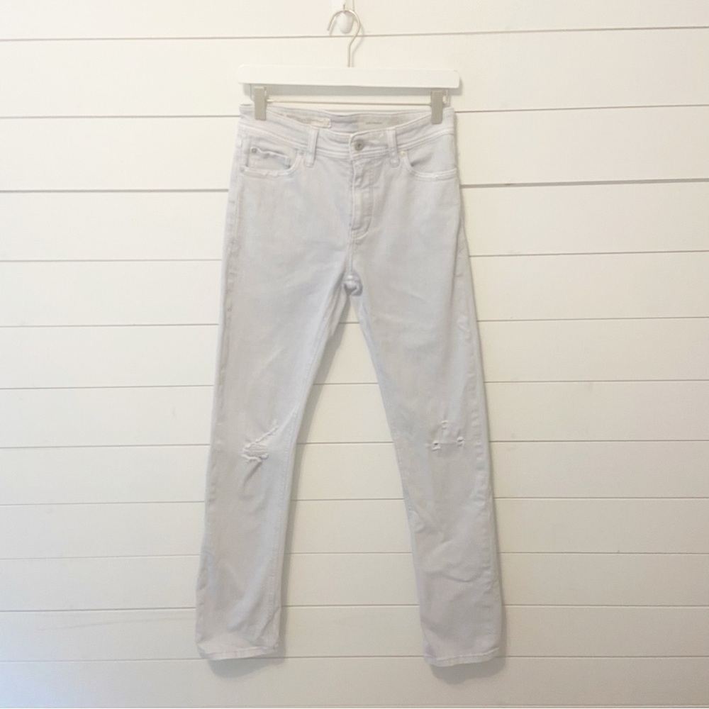 Anthropologie- Pilcro and the Letterpress | Light Wash Slim Straight Jeans 26